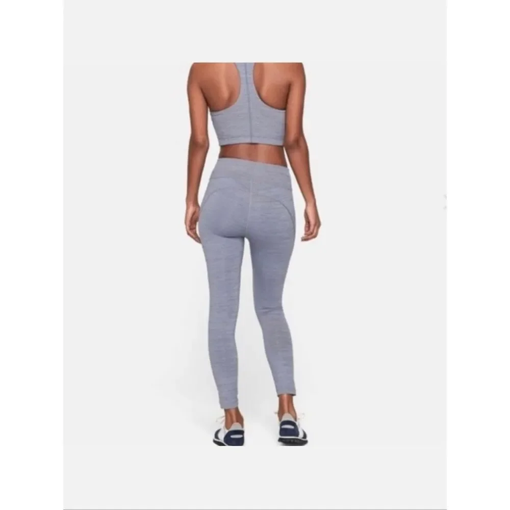 Outdoor Voices Small Pants Light Gray Leggings Cropped Ankle 7/8